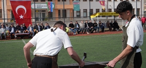 Bayburt’ta Nevruz coşkusu: Bayram ateşi yakıldı, örste demir dövüldü