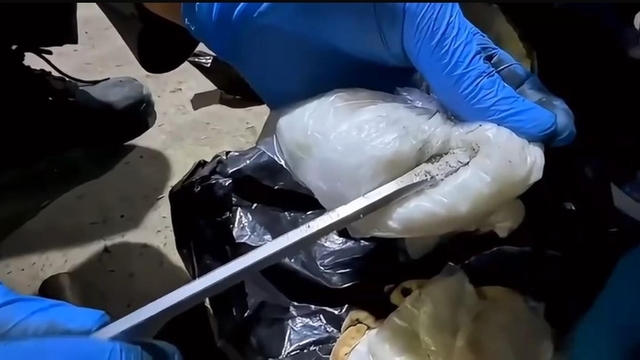 Mutfak tüpüne zulalanmış 8 kilo 300 gram metamfetamin ele geçirildi