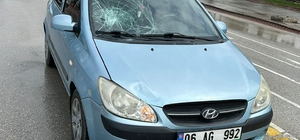 Malatya’da otomobil yayaya çarptı: 2 yaralı