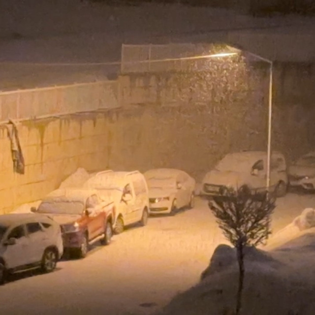 Yüksekova'da kar yağışı etkili oldu