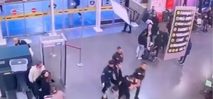 Babasını öldüren şüpheli Bursa'da otogarda yakalandı; o anlar kamerada