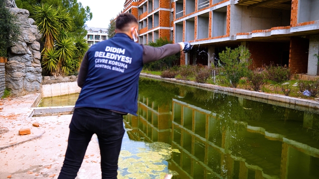 Didim Belediyesi'nden sinekle mücadele