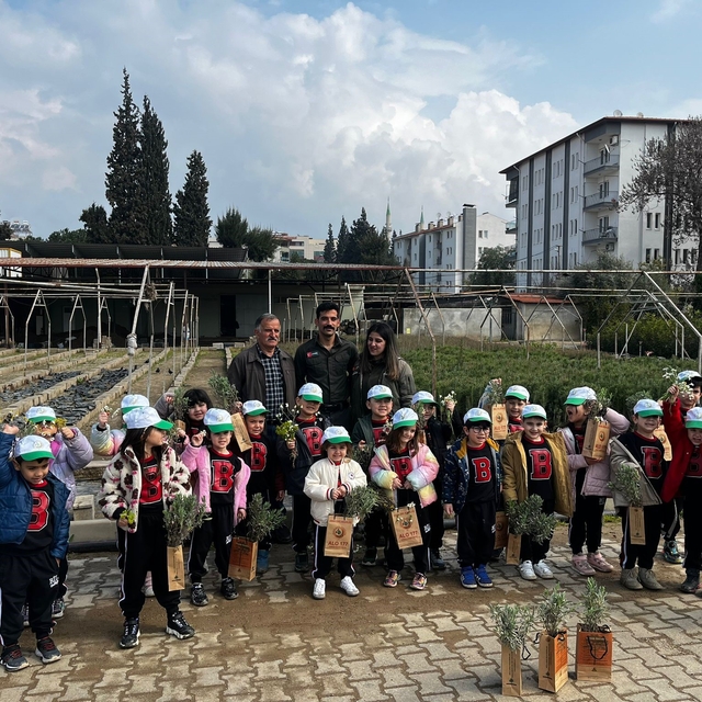 Aydın'da miniklere orman sevgisi aşılandı
