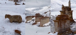 Başköy'de tarihi miras gün yüzüne çıkıyor