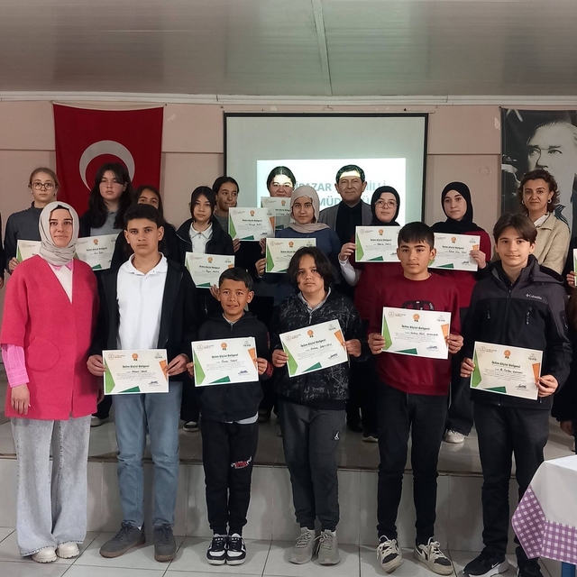 Yenipazar'da Ortaokullar Arası İklim Münazarası düzenlendi