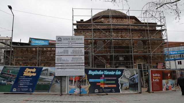 Gebze'de 5 asırlık tarihi hamam restorasyonla ayağa kaldırılıyor