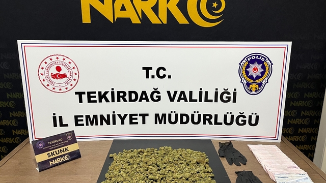 Tekirdağ'da uyuşturucu operasyonu: 10 kişi tutuklandı