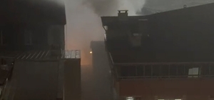 Binada çıkan yangın söndürüldü