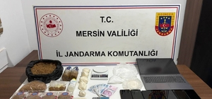 Mersin'de uyuşturucu ticareti yapan 4 şüpheli tutuklandı