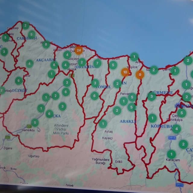 Trabzon'da şehit kabirlerine tek tıkla ulaşım dönemi başladı
Trabzon'da şeh...