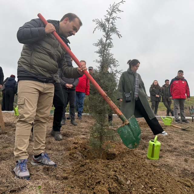 Eceabat'ta kaymakam Hasan Ongu anısına hatıra ormanı kuruldu