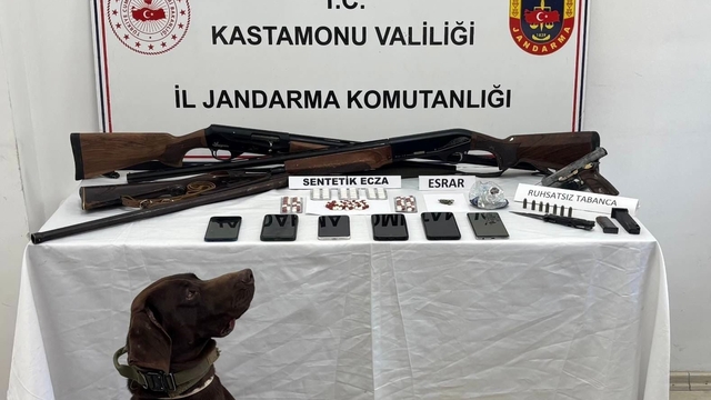 Kastamonu'da uyuşturucu operasyonu: 3 tutuklama