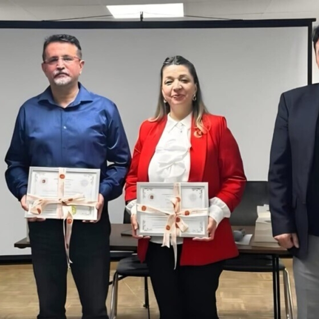 DPÜ'lü akademisyenler Frankfurt'ta Çanakkale ruhunu anlattı