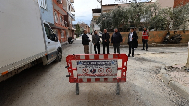 Barbaros'ta yollar yenileniyor