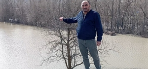 Tokat'ta Çekerek Irmağı taştı, şeker pancarı ekimi durdu