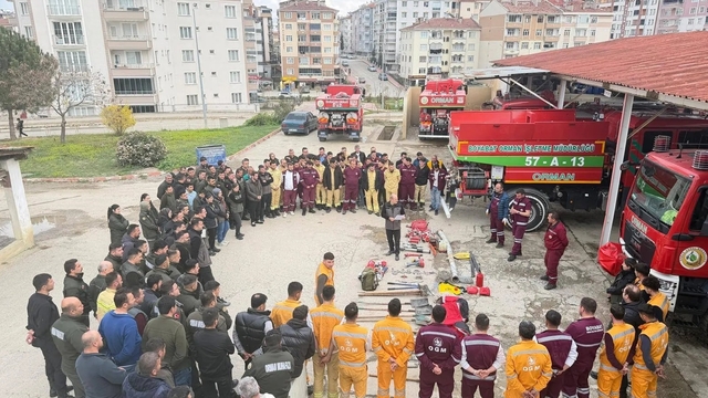 Sinop'ta orman muhafızlarına kritik eğitim