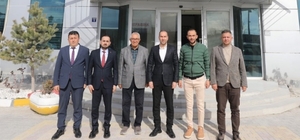 Başkan Özdemir'den Niğde Gazeteciler Cemiyeti'ne ziyaret