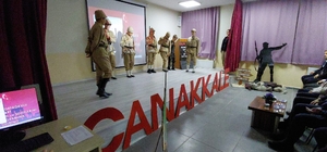 Çanakkale zaferine özel öğrencilerden dolu dolu program
