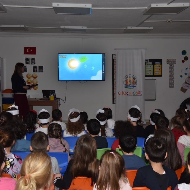 Ata Çocuklu miniklere su tasarrufu farkındalığı