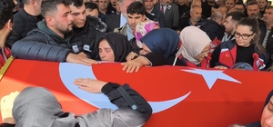 Hataylı şehit uzman çavuş toprağa verildi