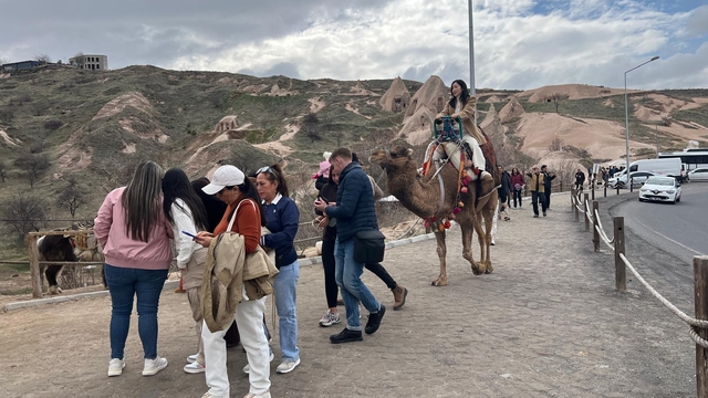 Kapadokya'yı bayramda 57 bin 988 turist ziyaret etti