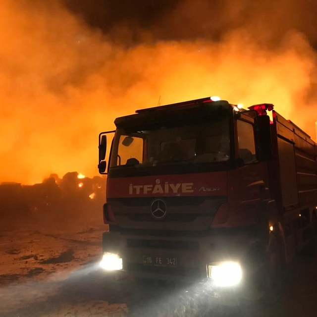 Bursa İtfaiyesi'nden 2 ayda 3 bin 493 olaya müdahale