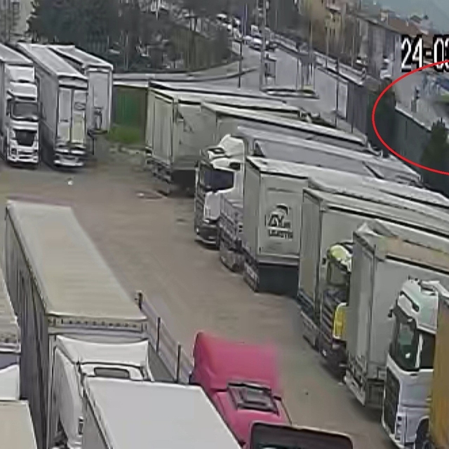 Samsun'da 18 kişinin yaralandığı feci kaza görüntülendi