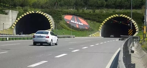 Bayram tatillinde Bolu Dağı Tüneli'nden 331 bin 321 araç geçti