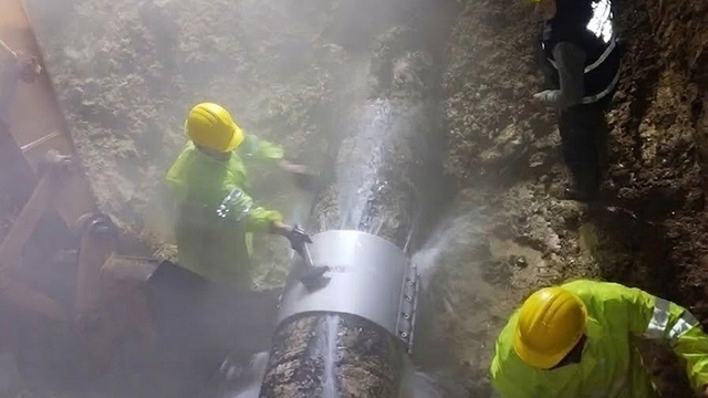 Hızlı müdahale su kesintisini önledi