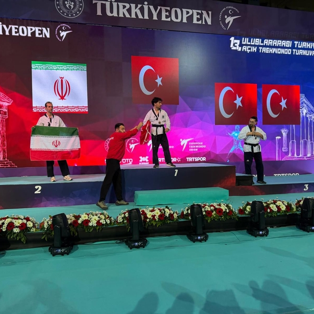 Bursalı milli tekvandocu Antalya'daki turnuvada poomsae kategorisinde şampi...