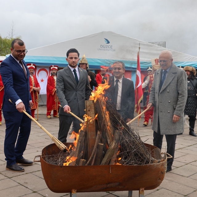Düzce Üniversitesi'nde Nevruz Bayramı coşkusu