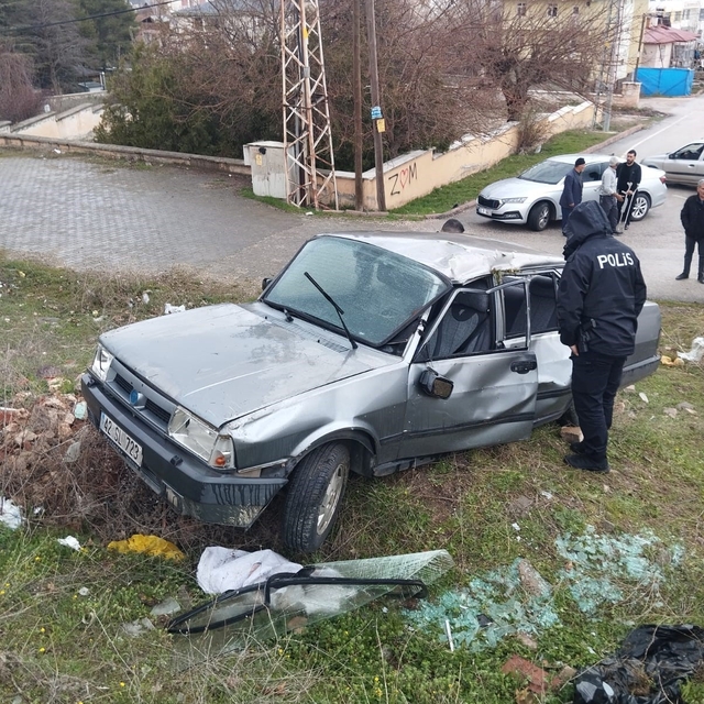 Elazığ'da trafik kazası: 1 yaralı