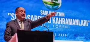 Şanlıurfa'da su tasarrufu kahramanları ödüllerine kavuştu