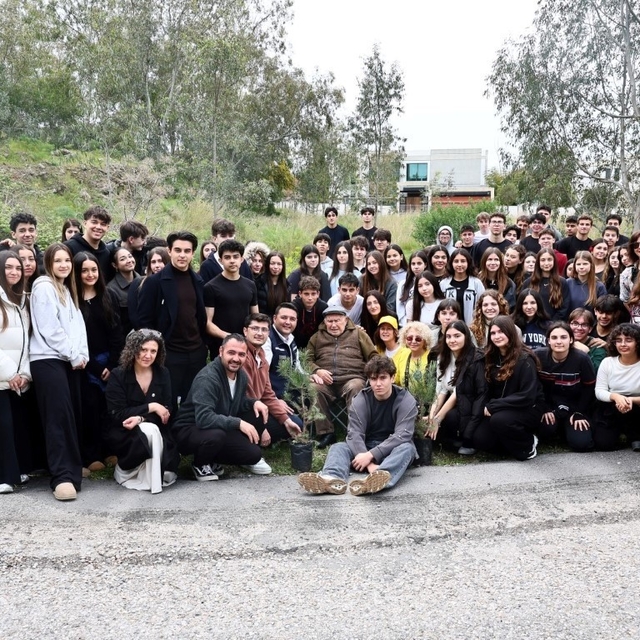 Bodrum'da bin 500 fidan toprakla buluştu