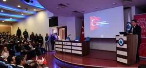 Eskişehir'de üniversite öğrencilerine "IBAN kiralama dolandırıcılığı" anlatıldı