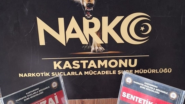 Kastamonu'da uyuşturucu operasyonu