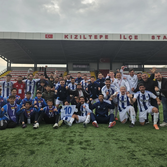 Mazıdağı Fosfatspor 2-0 kazandı, Play-Off'ta yerini korudu