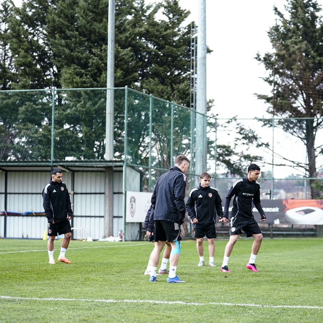 Gaziantep FK, Alanyaspor maçının hazırlıklarını sürdürdü