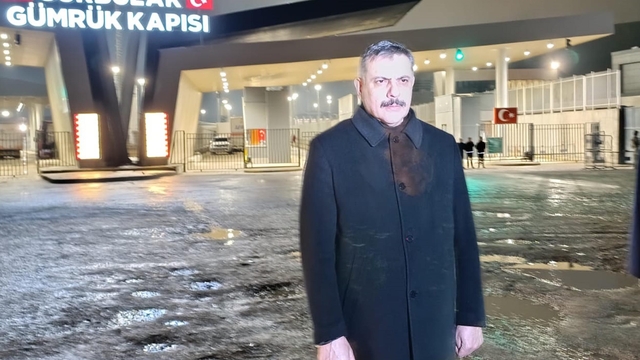 İçişleri Bakanı Çiftçi, Gürbulak Sınır Kapısı'nda incelemede bulundu