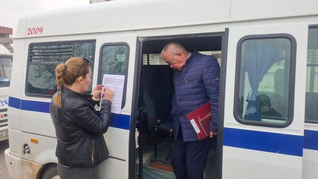 Sarıgöl'de servislere kapsamlı denetim