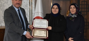 Bilecik'te hafızlık icazet belgeleri sahiplerine takdim edildi