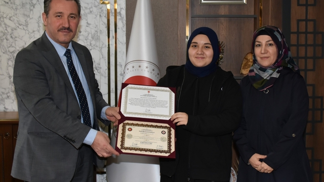 Bilecik'te hafızlık icazet belgeleri sahiplerine takdim edildi