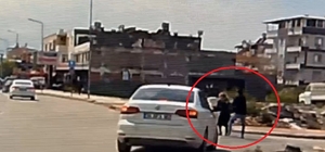 Yolda yürüyen kadının boynundaki kolyesini gasbeden şüpheli tutuklandı