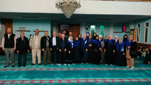 Söke'de umreciler dualarla uğurlandı