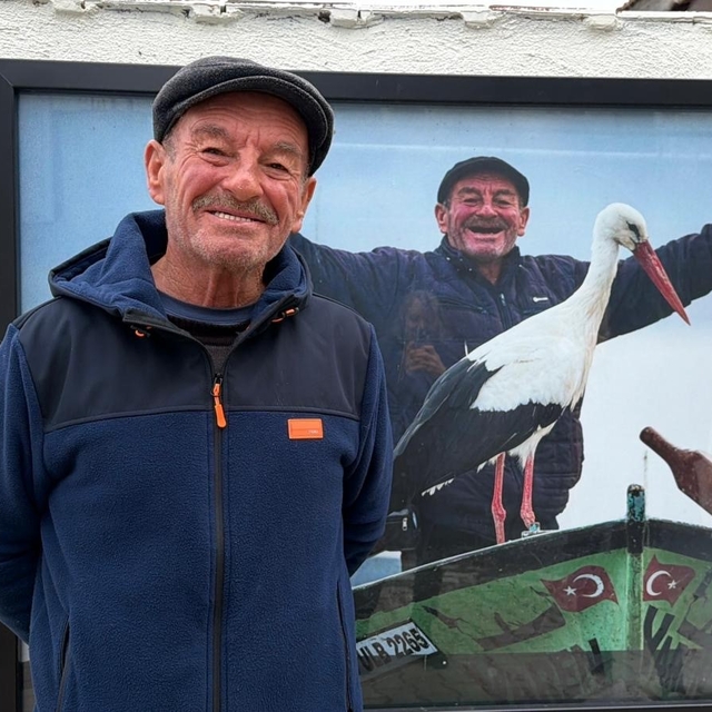 Yaren Leylek ve Adem amcaya yoğun ilgi