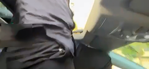 Açılır tavanından çıktığı otomobili ayağıyla kullandı: Yaptığımın yanlış olduğunun farkındayım