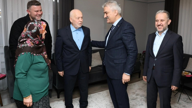 Seyh'ül Kurra Hafız Yılmaz, Vali Makas'ı ağırladı