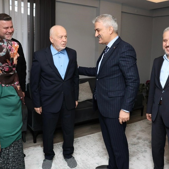 Seyh'ül Kurra Hafız Yılmaz, Vali Makas'ı ağırladı