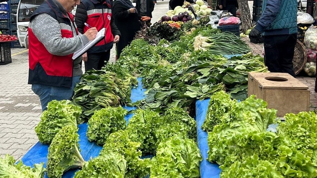 Simav'da pazar denetimleri sürüyor
