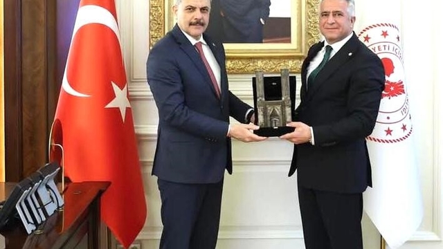 Erzurum Baro Başkanı Öner'den Bakan Çiftçi'ye ziyaret